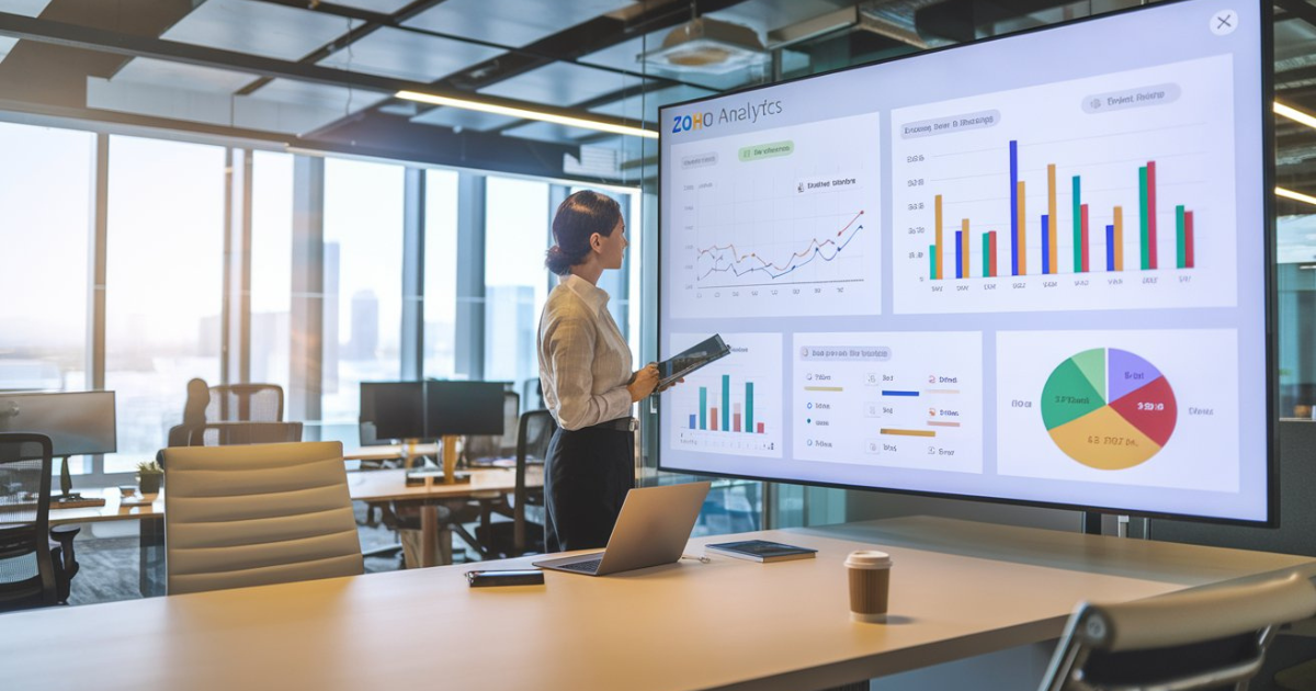 Zoho Analytics Simplified Data Analysis Process