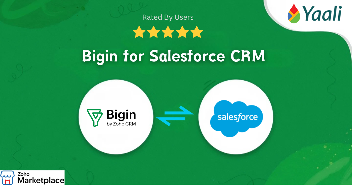 Bigin Integration with Salesforce CRM