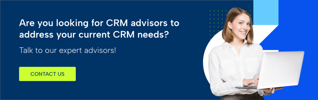 Zoho CRM Advisors Contact YAALI