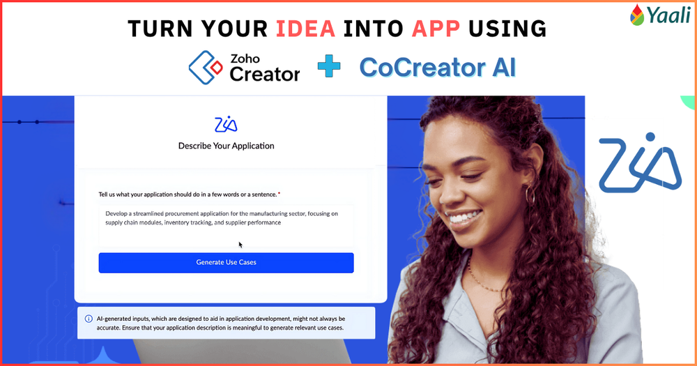 How to Turn Your Idea Into App Fast Using Zoho Creator 6.0
