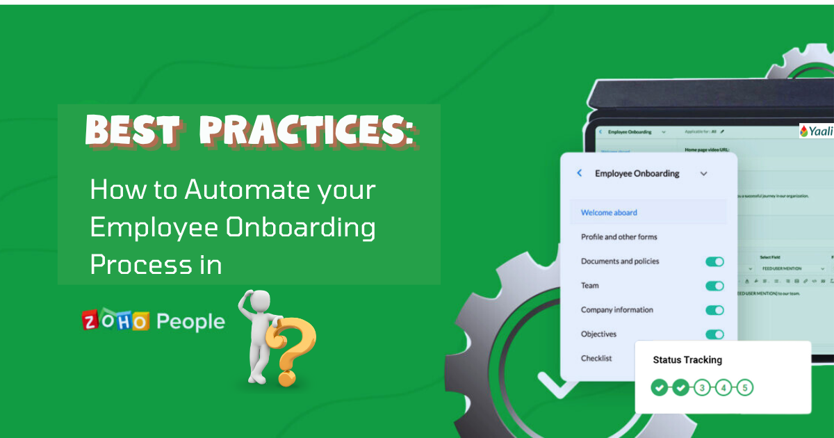 How to Automate Employee Onboarding in Zoho People