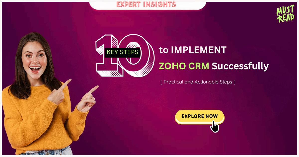 Key Steps to Implement Zoho CRM Successfully