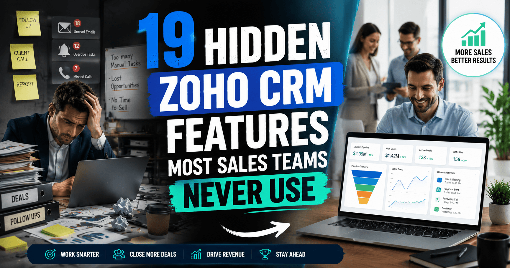 Hidden Zoho CRM Features Most Sales Times Miss