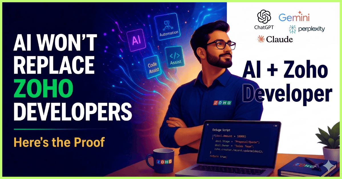 AI vs Zoho Developer