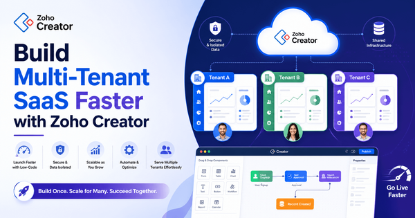 How to use Zoho Creator to build SaaS App