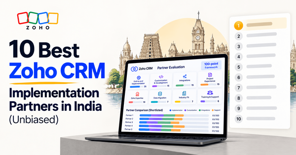 10 Best Zoho CRM Implementation Partners in India