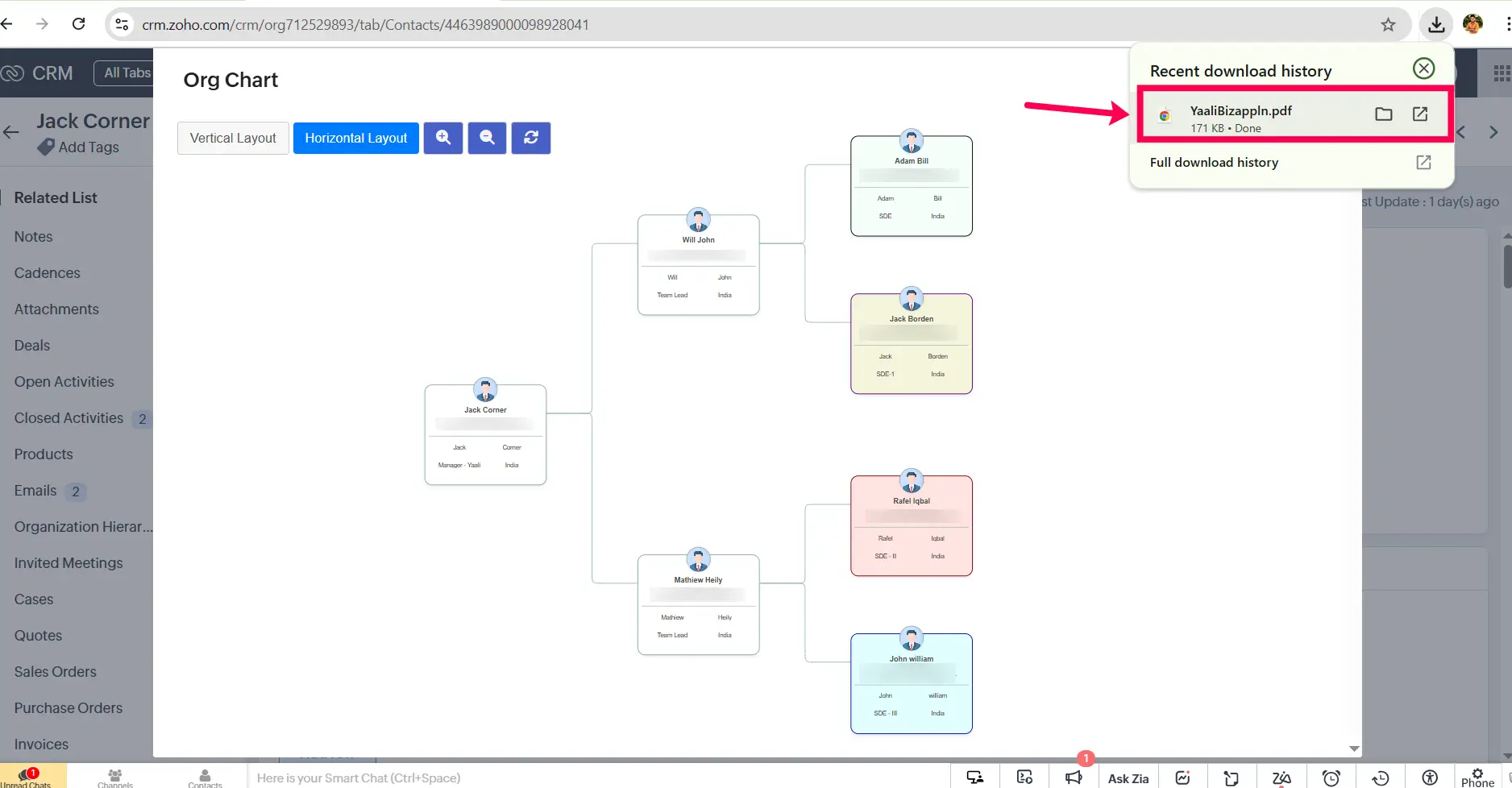 Export Your Org Chart as PDF