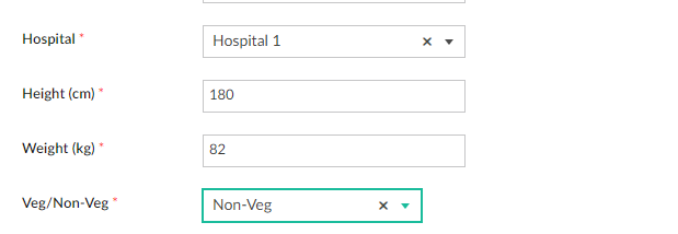 Gathering BMI details from Customers in Fitness Management App