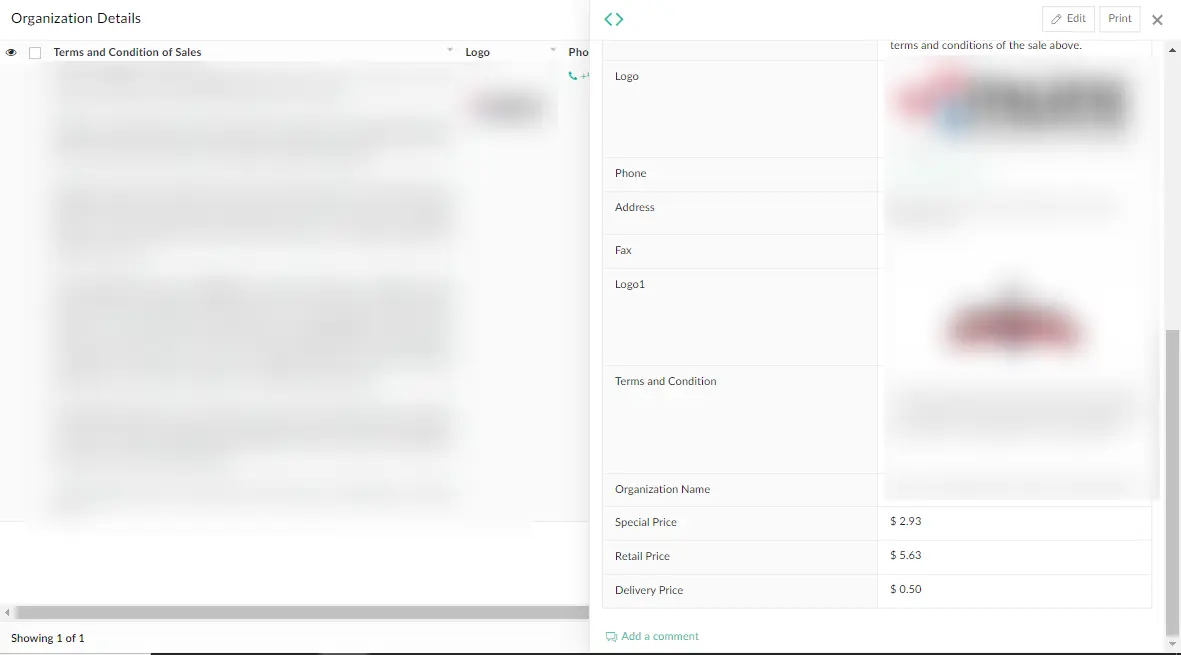 Petrol Station details database in Fuel delivery app zoho creator