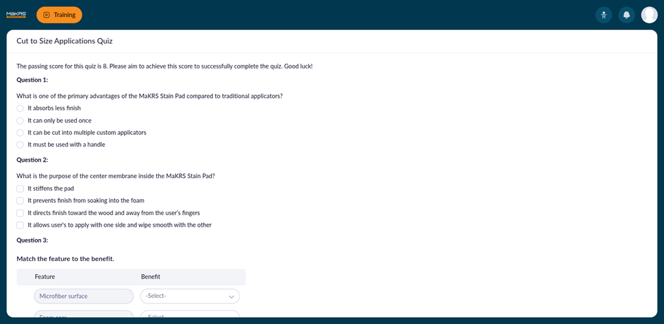 Custom tire sealant volume calculator app built using zoho creator