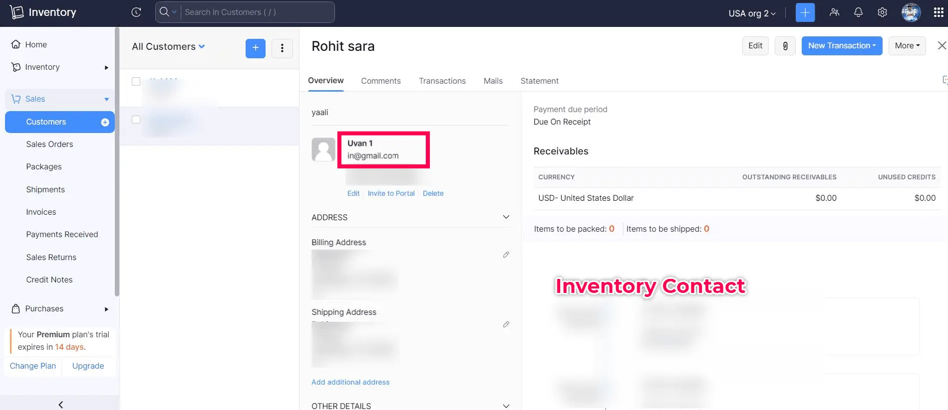 Woocommerce for Zoho Inventory Contact Image