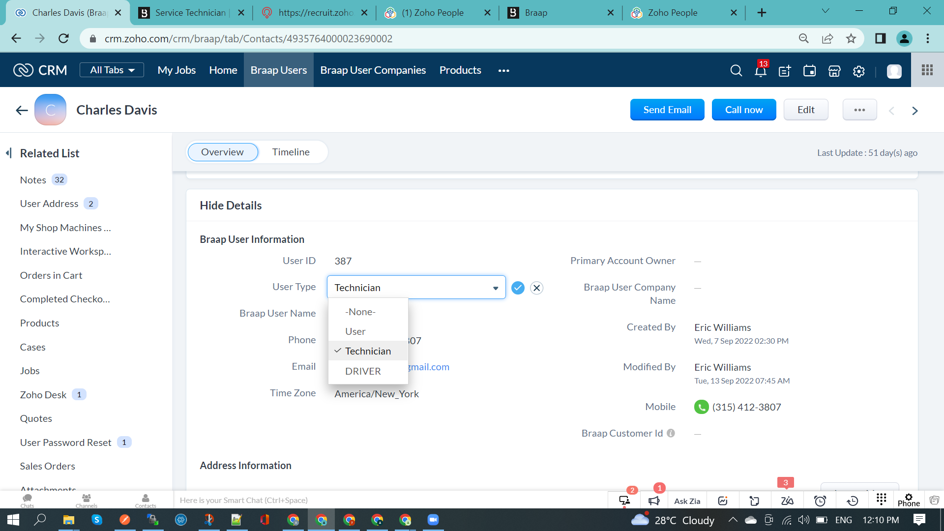 Zoho People Onboarding process completed