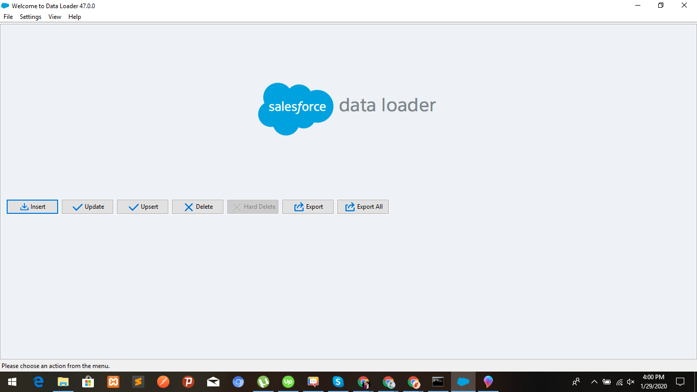 Salesforce Data Loader