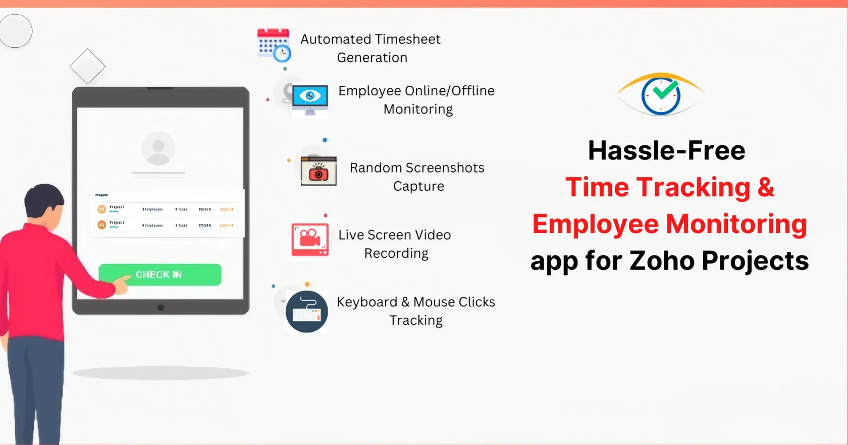 Zoho Projects Time Tracking App